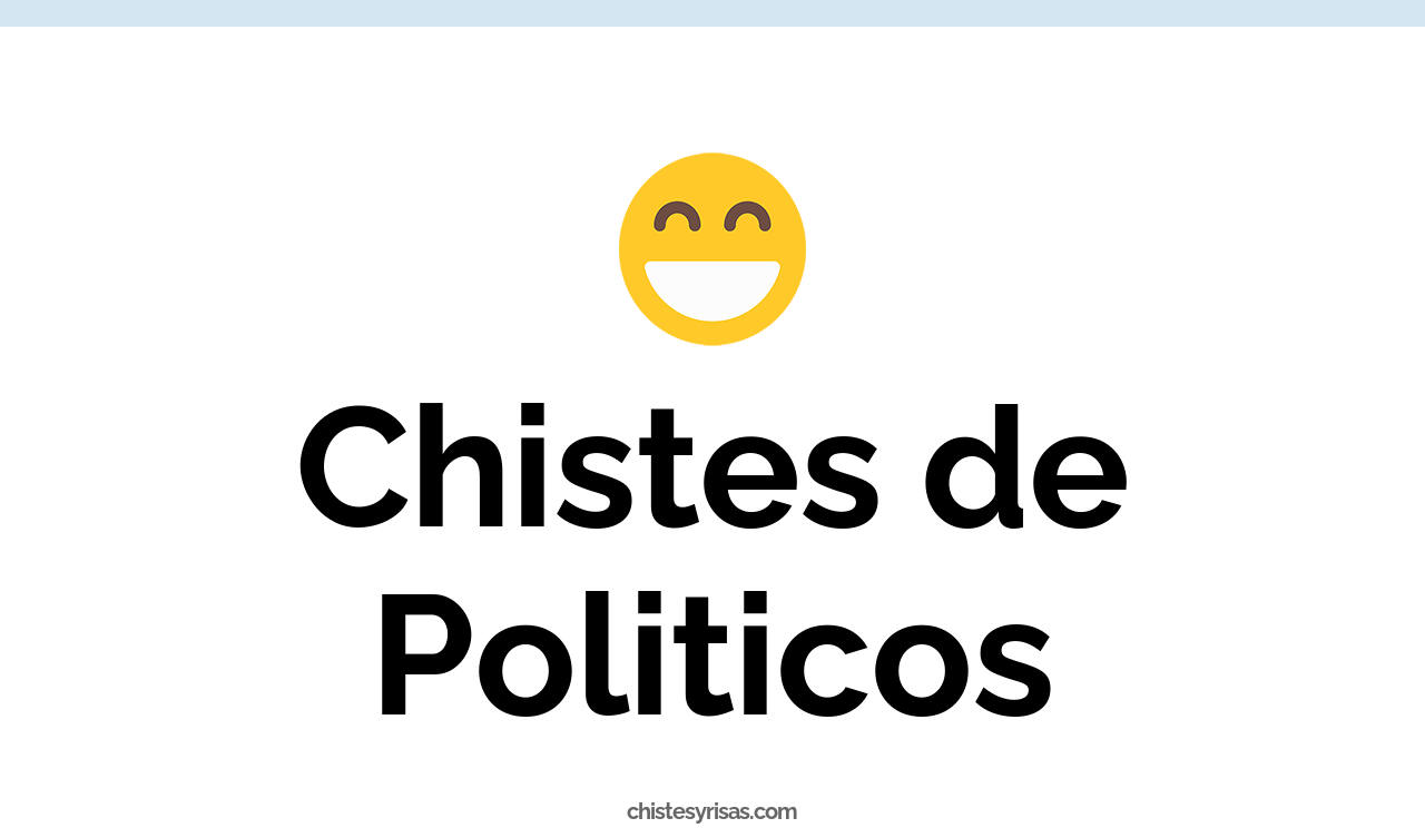 chistes de políticos