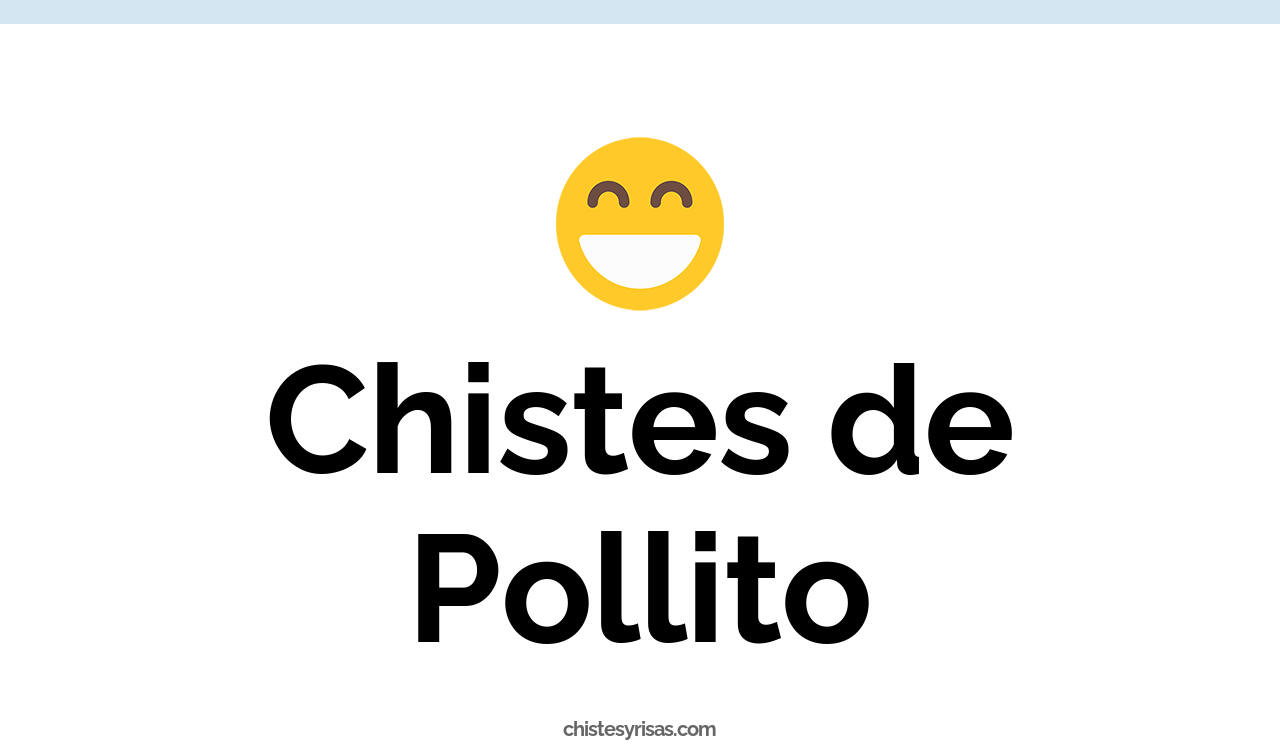 chistes de pollito