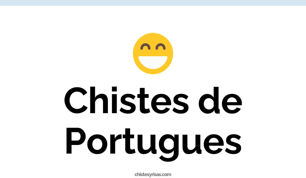 chistes de português