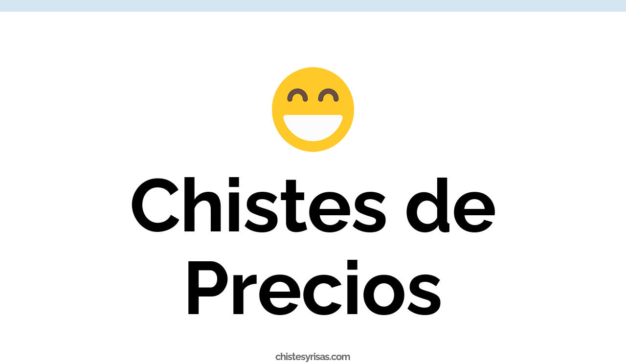 chistes de precios