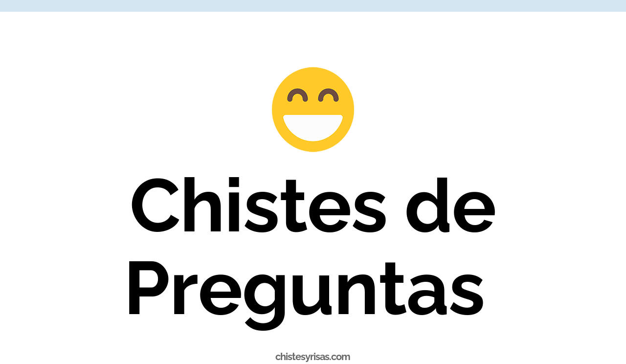 chistes de preguntas