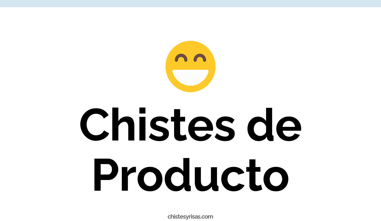 chistes de producto
