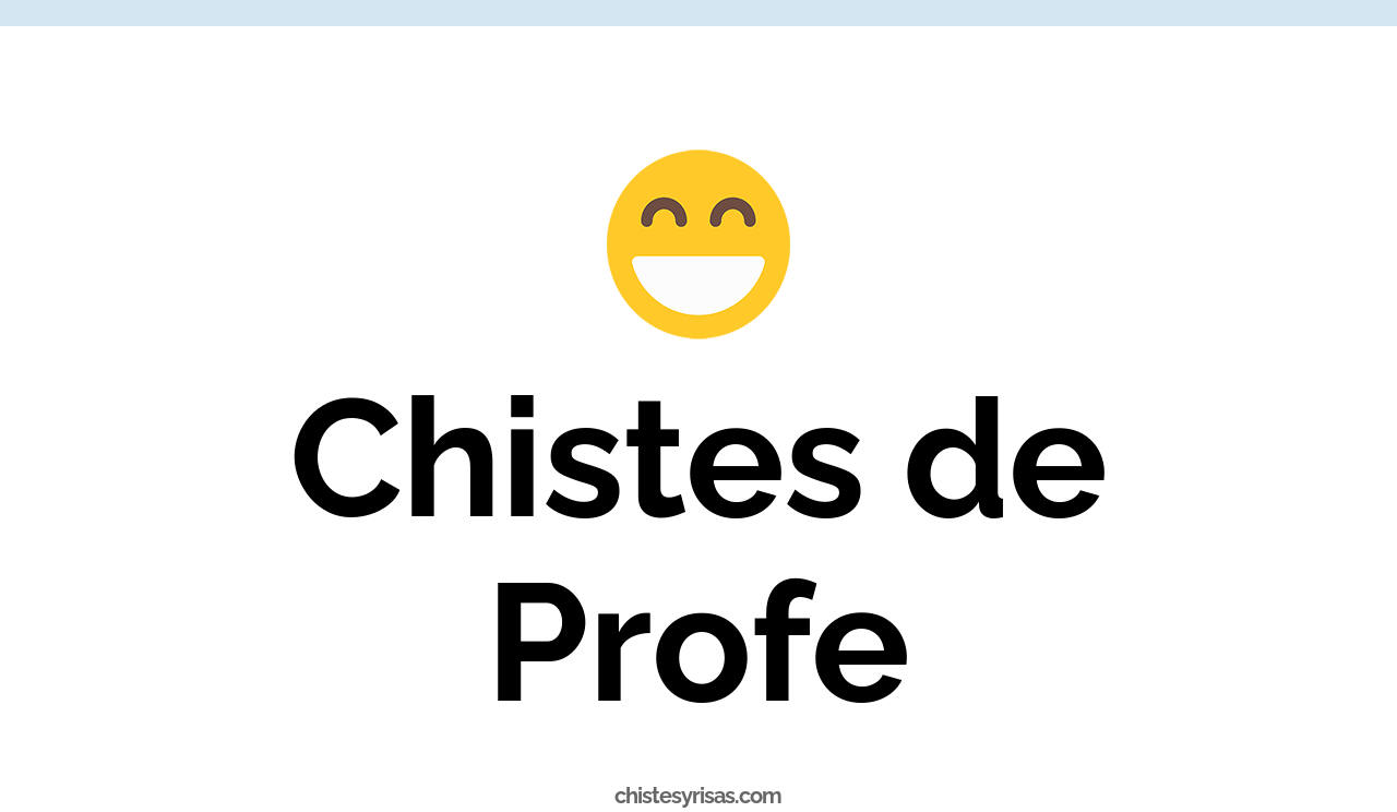 chistes de profe