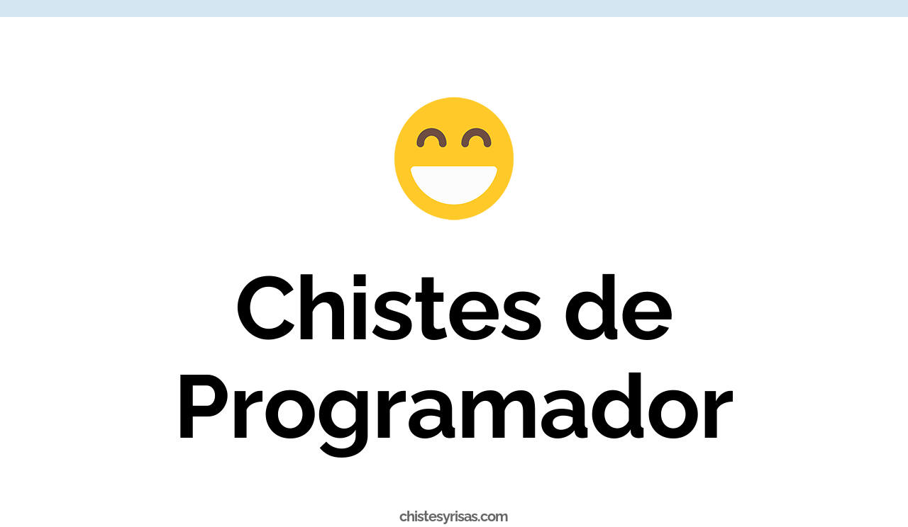 chistes de programador