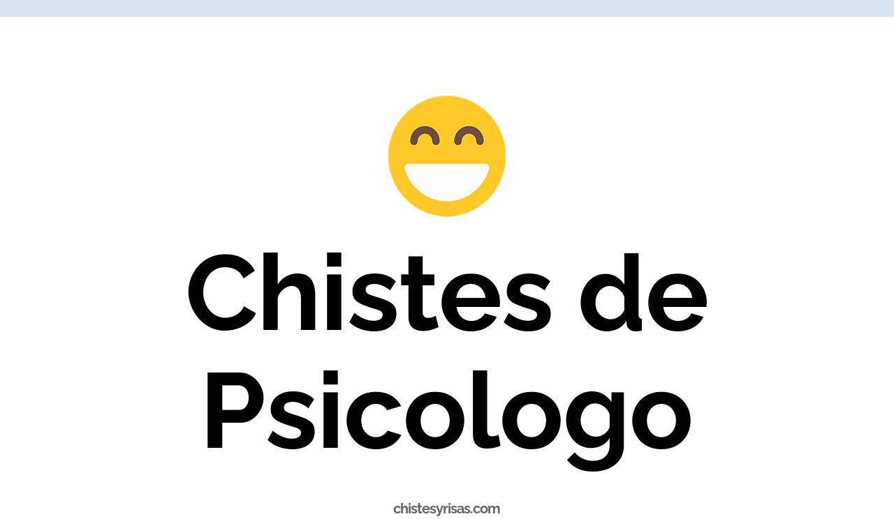 chistes de psicólogo