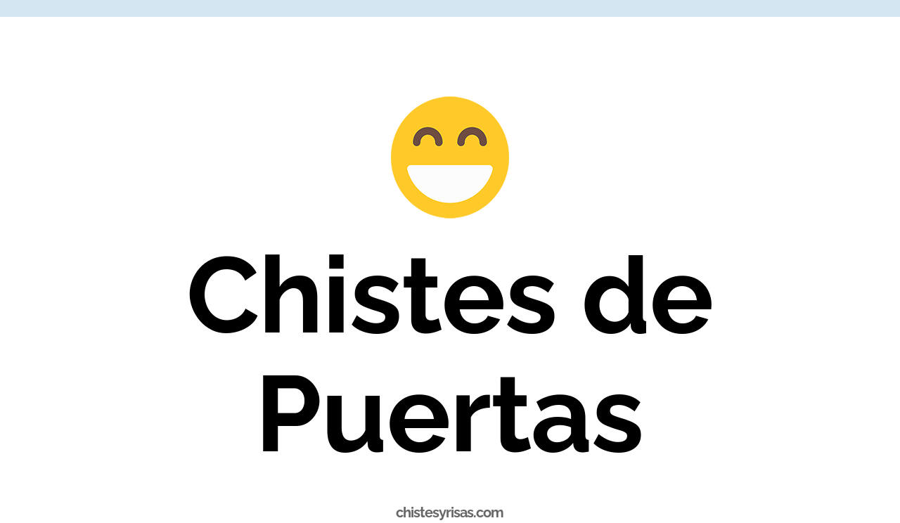 chistes de puertas