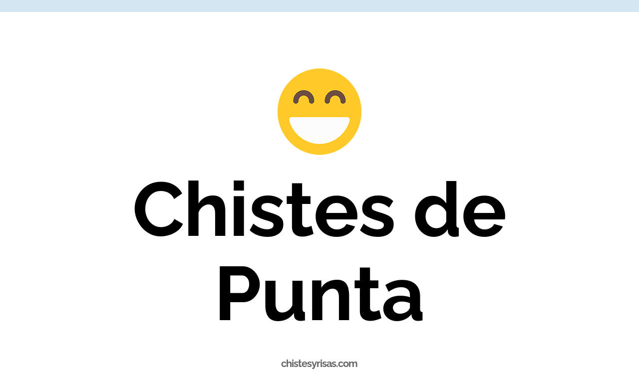 chistes de punta