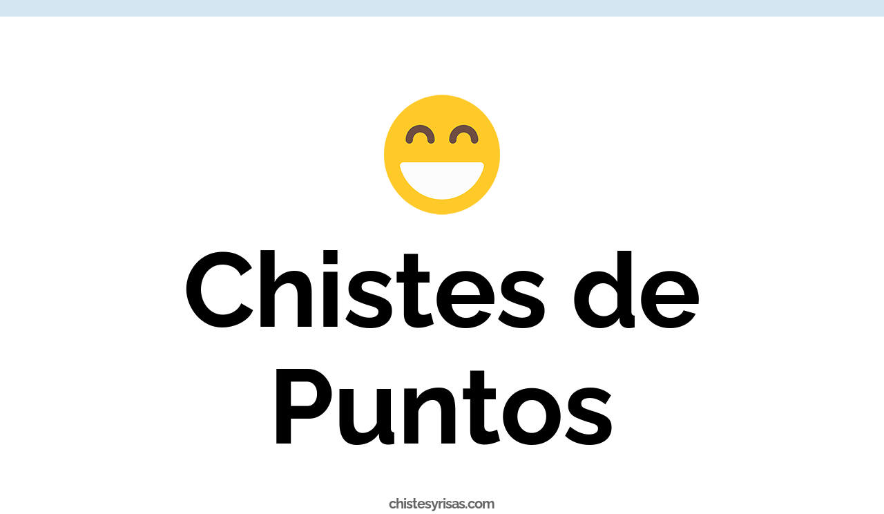 chistes de puntos