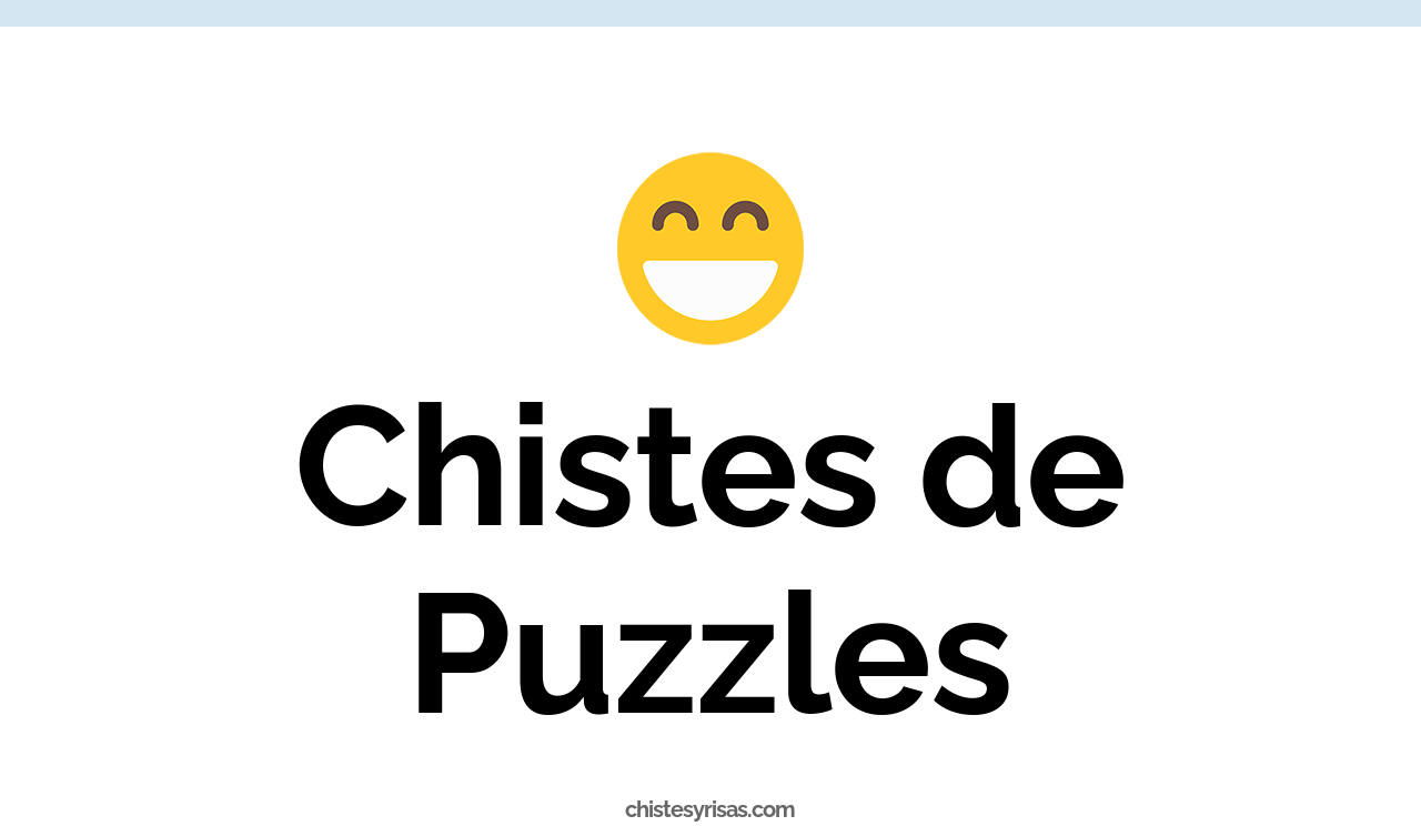 chistes de puzzles