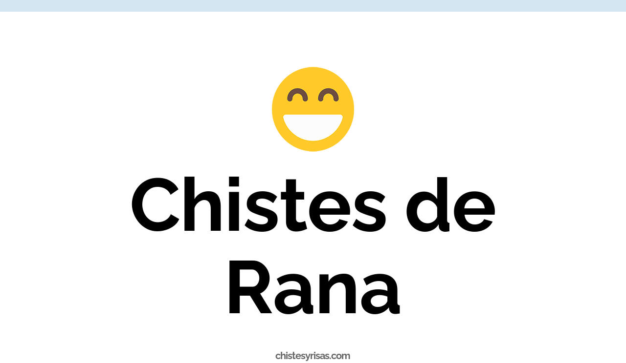 chistes de rana