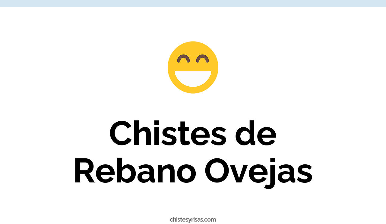 chistes de rebano ovejas