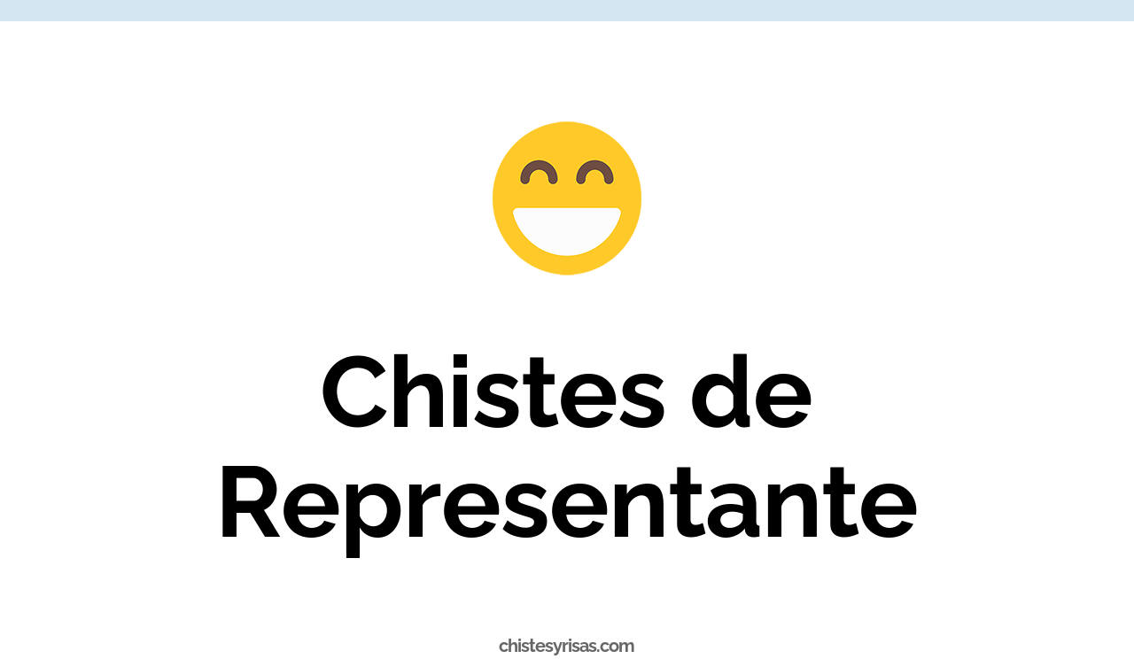 chistes de representante