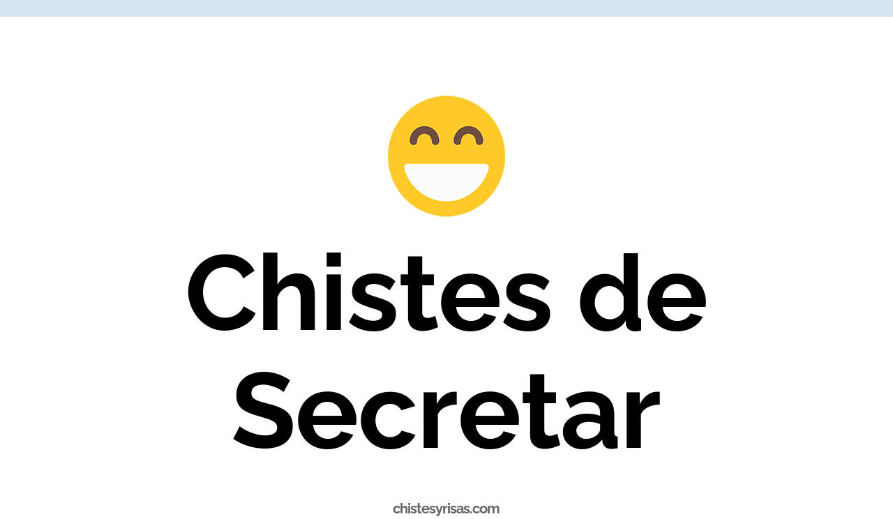 chistes de secretar