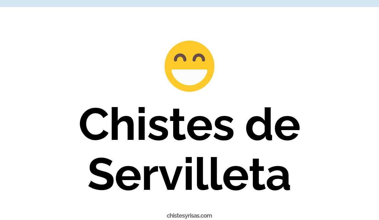 chistes de servilleta