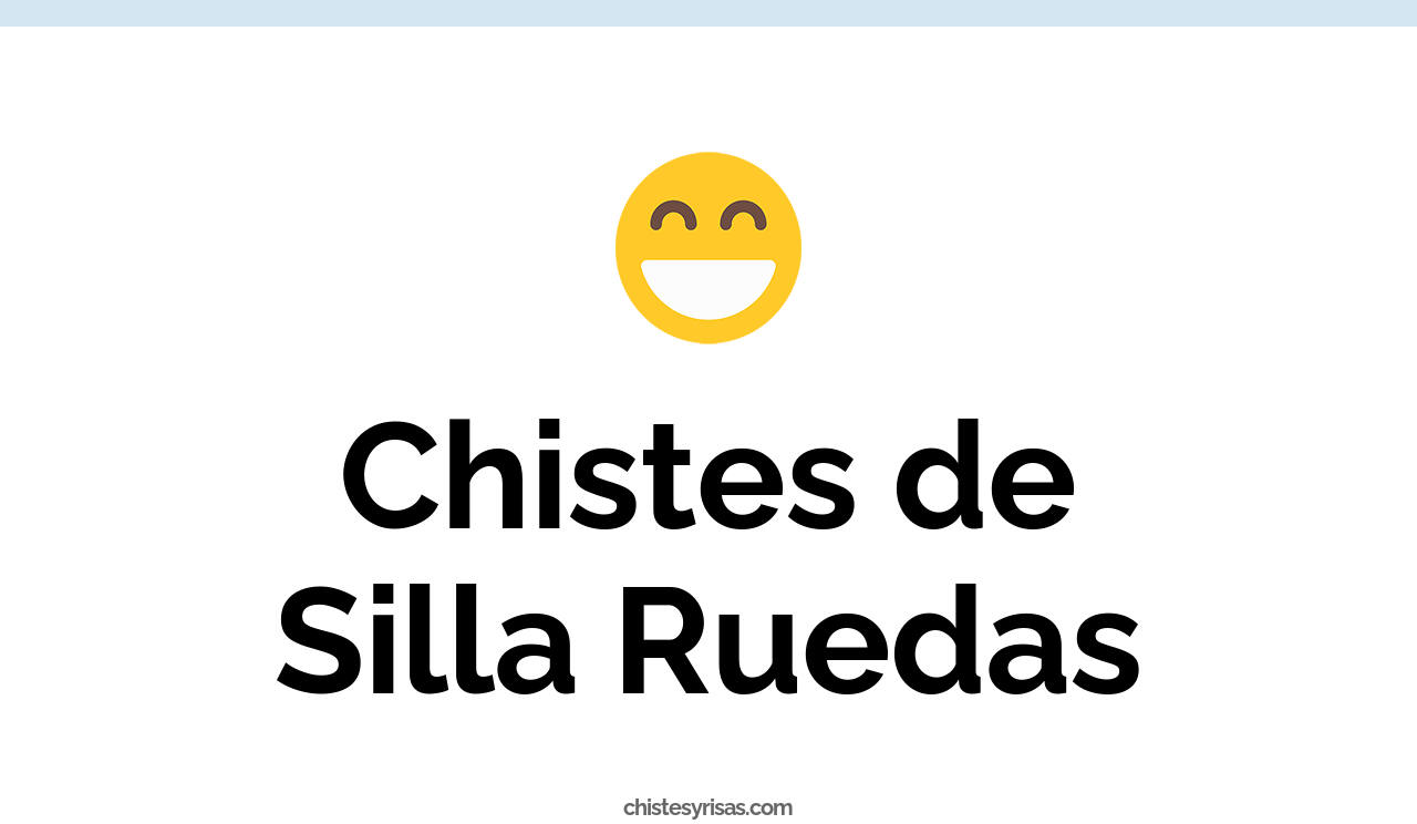 chistes de silla ruedas