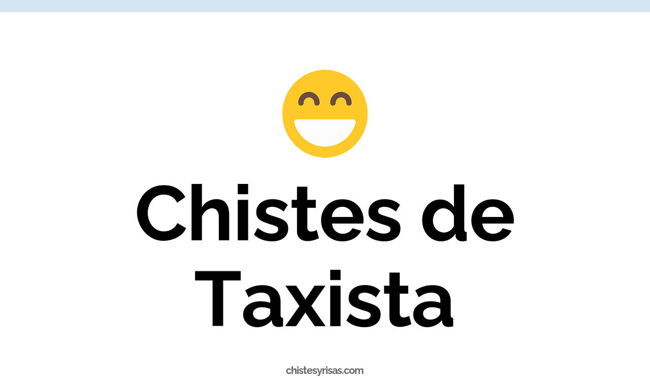chistes de taxista