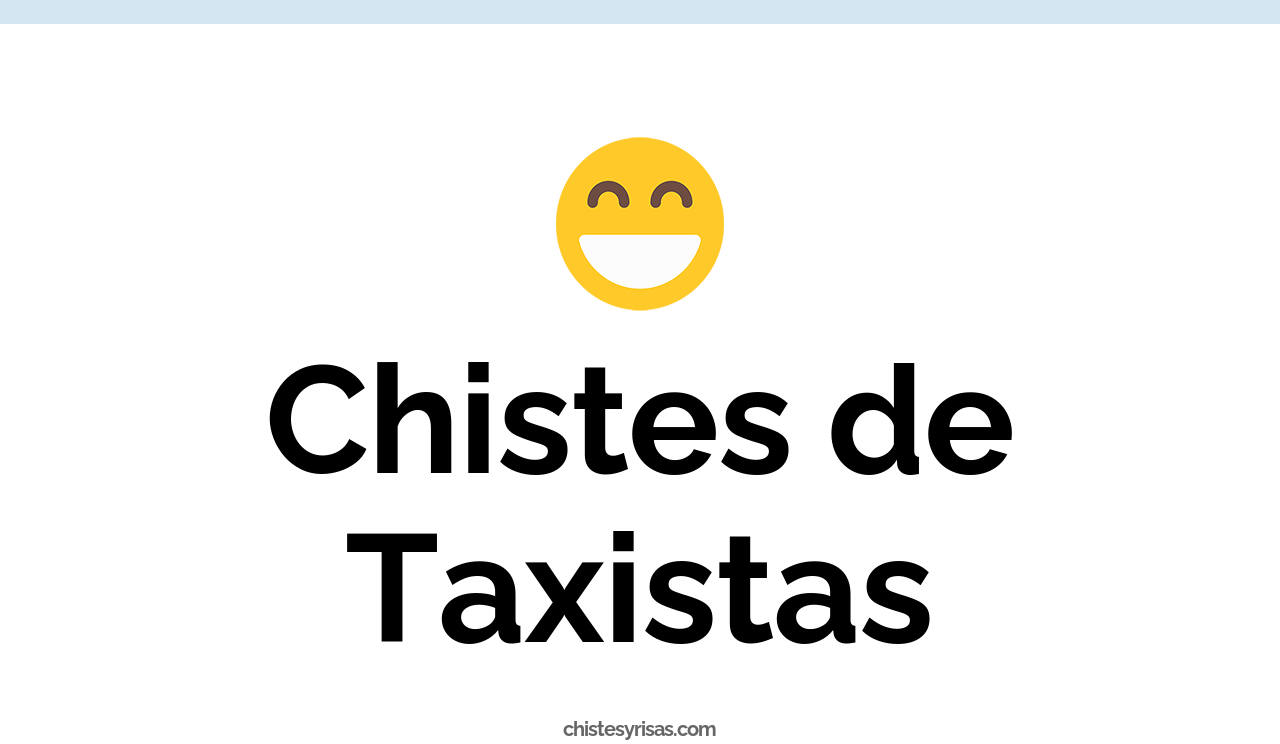 chistes de taxistas