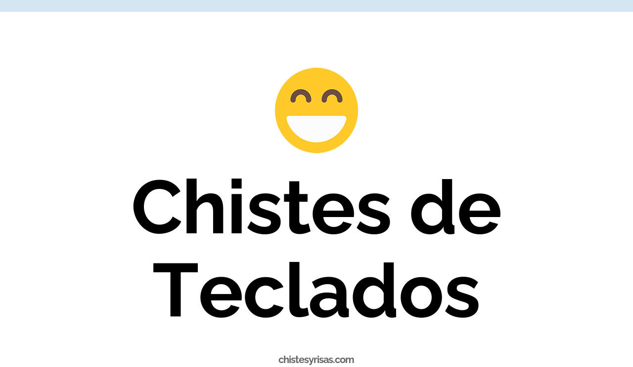 chistes de teclados