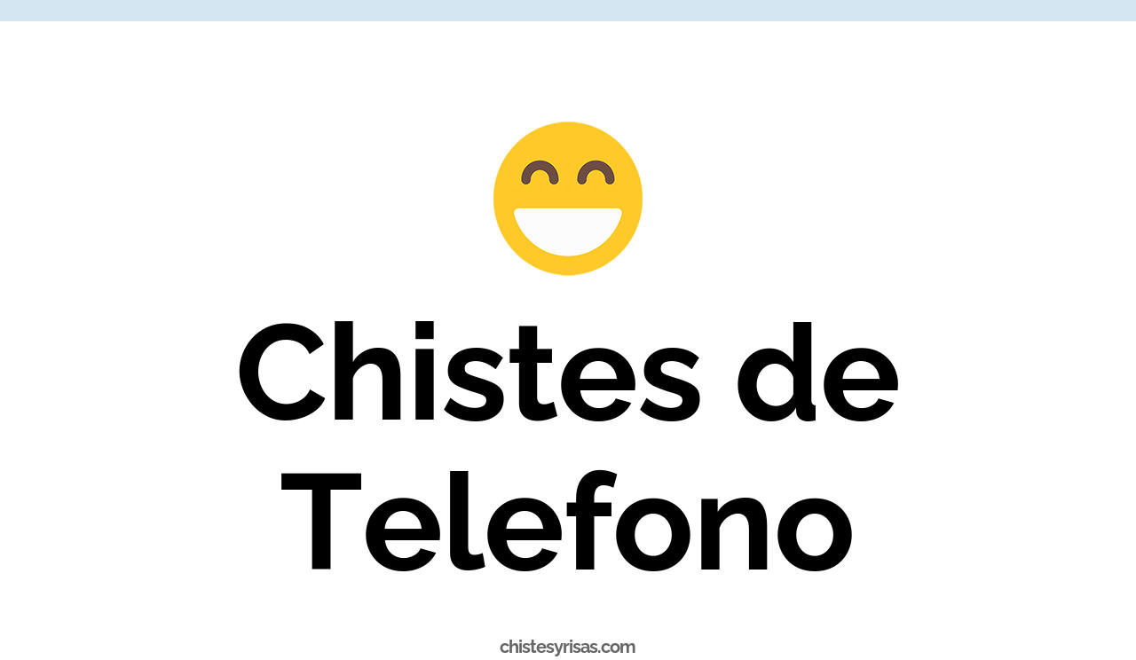 chistes de teléfono