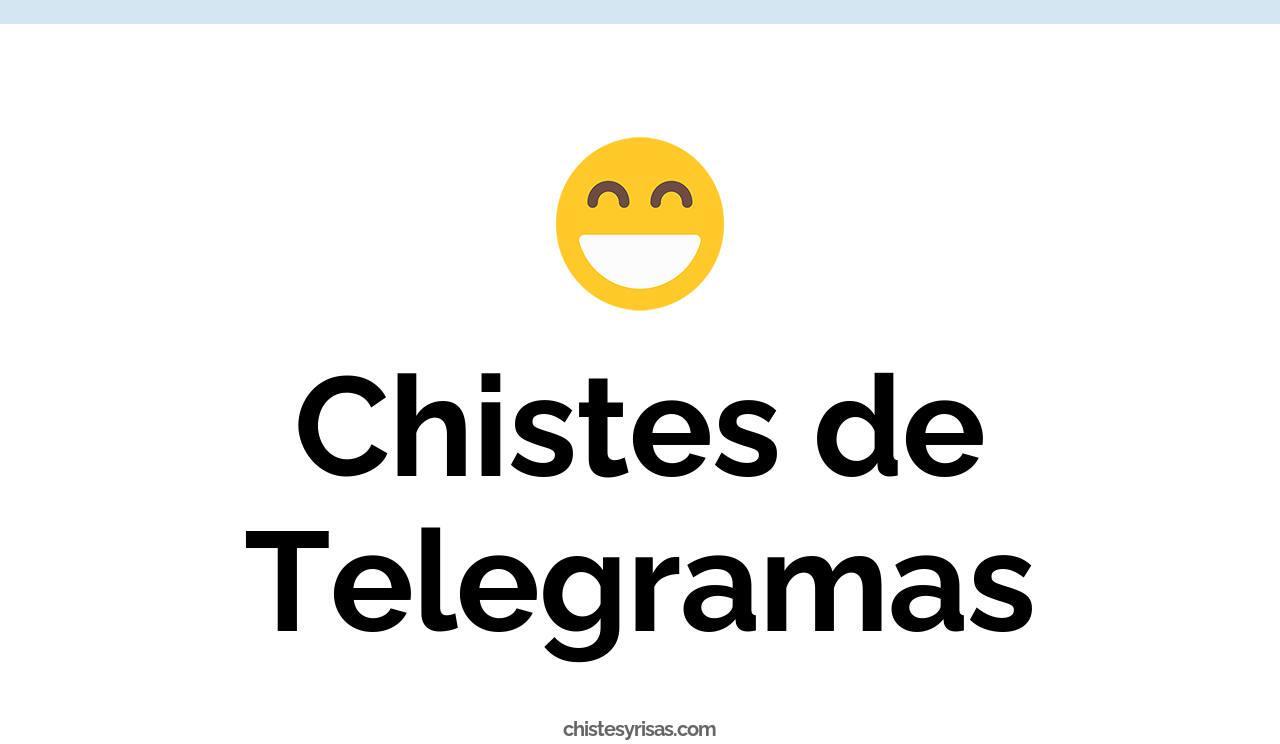 chistes de telegramas