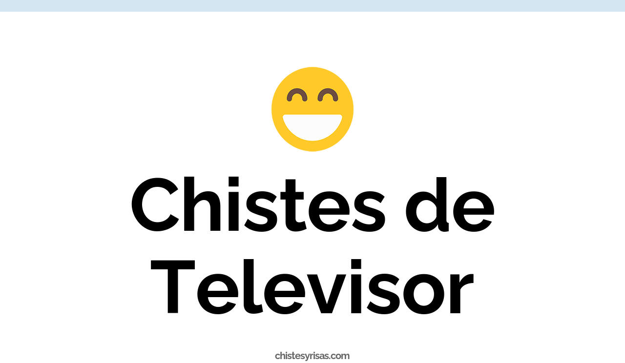 chistes de televisor