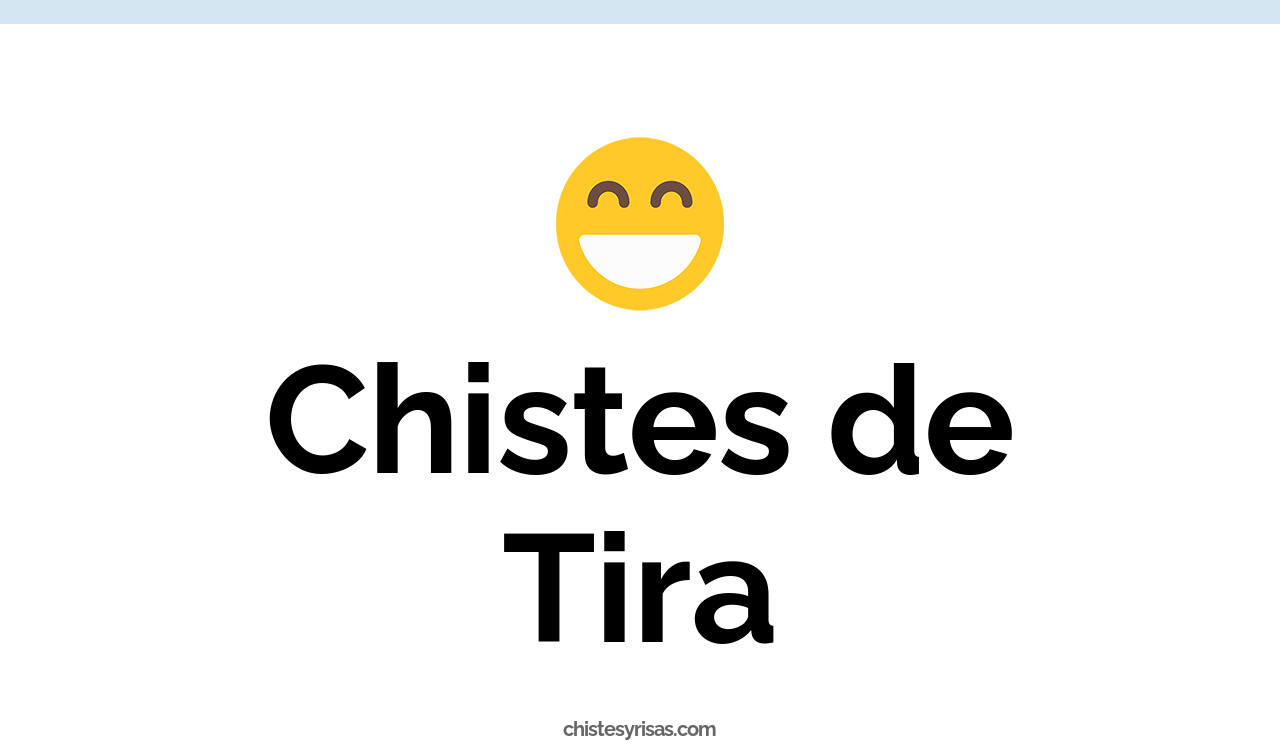 chistes de tira