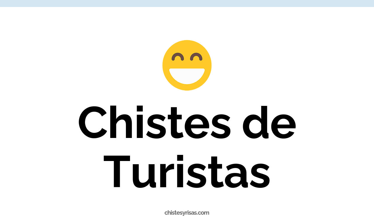 chistes de turistas