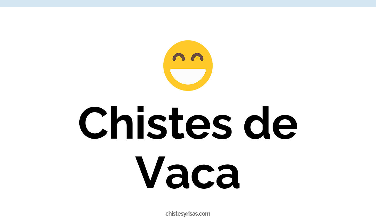chistes de vaca