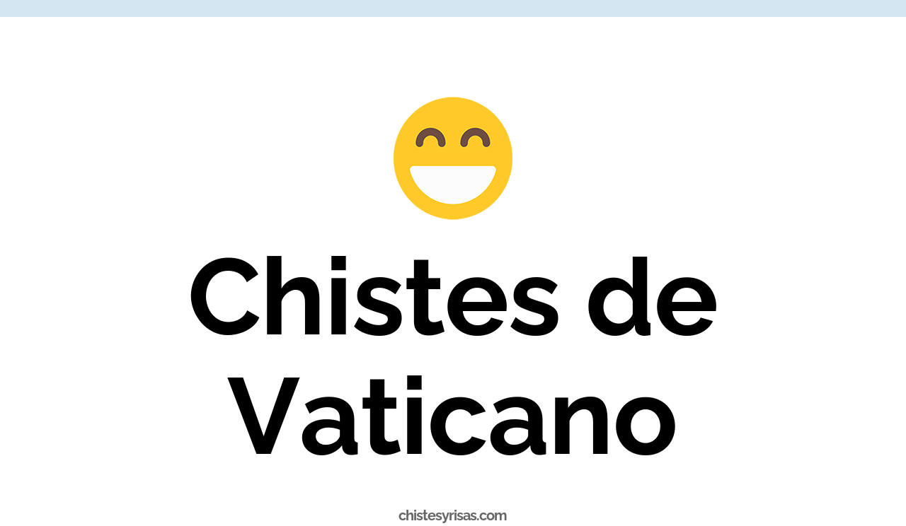 chistes de vaticano