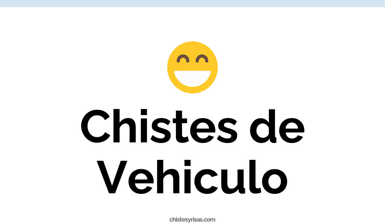chistes de vehículo