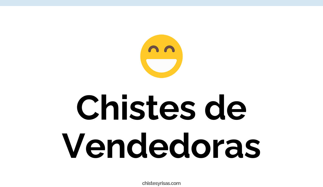 chistes de vendedoras