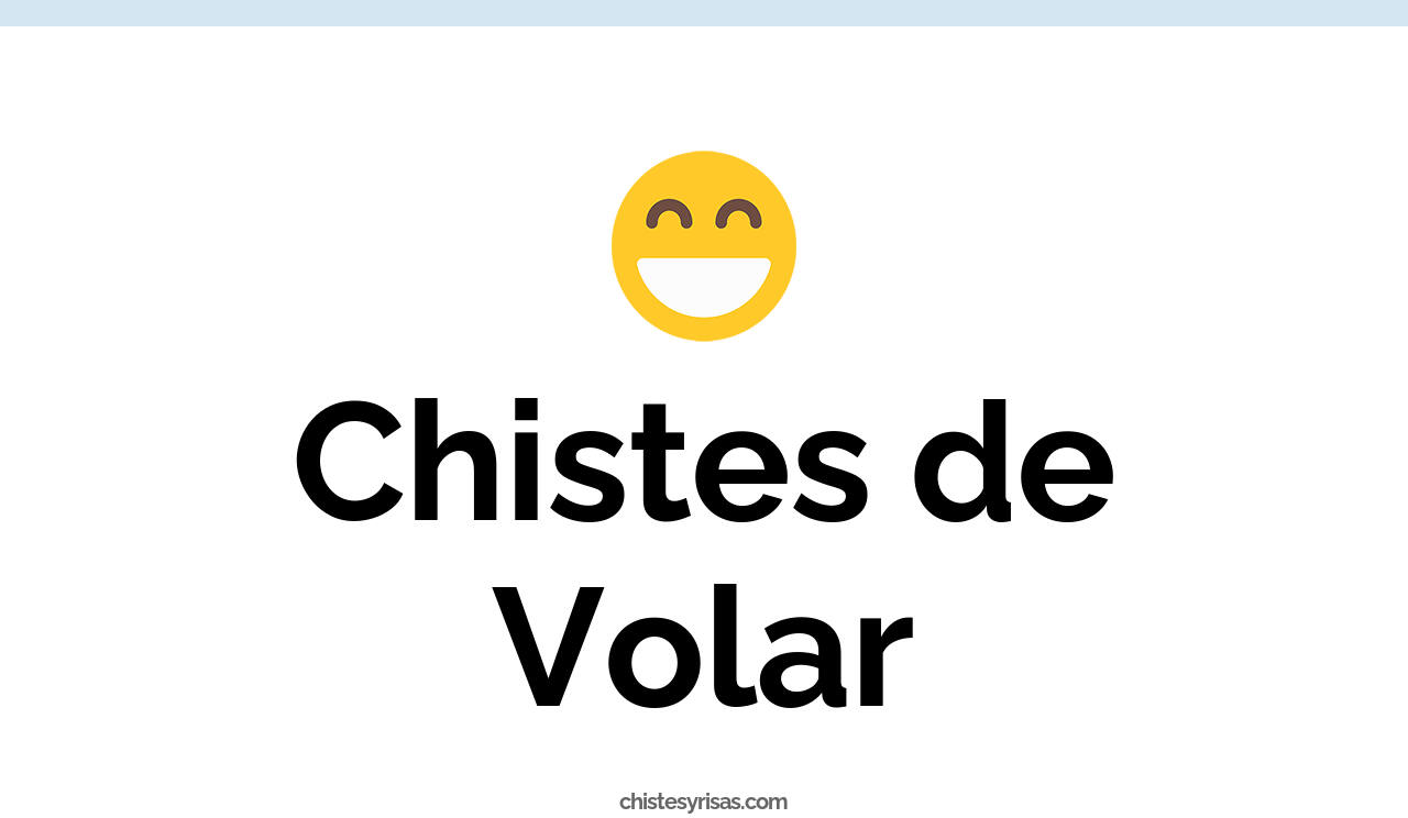 chistes de volar
