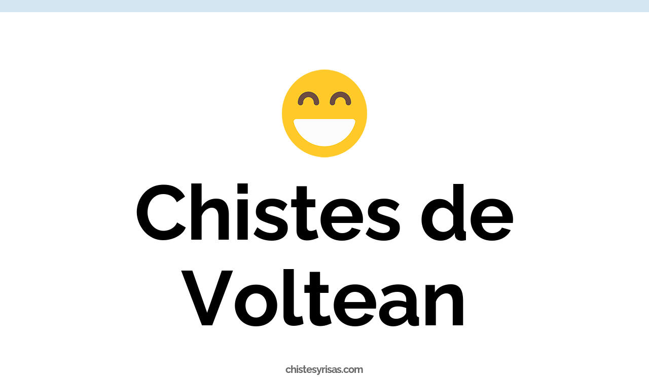 chistes de voltean