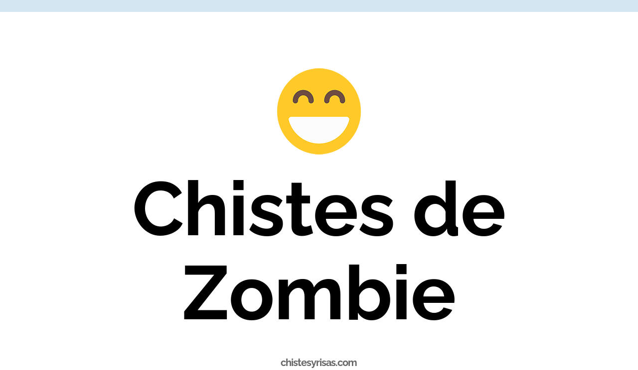 chistes de zombie