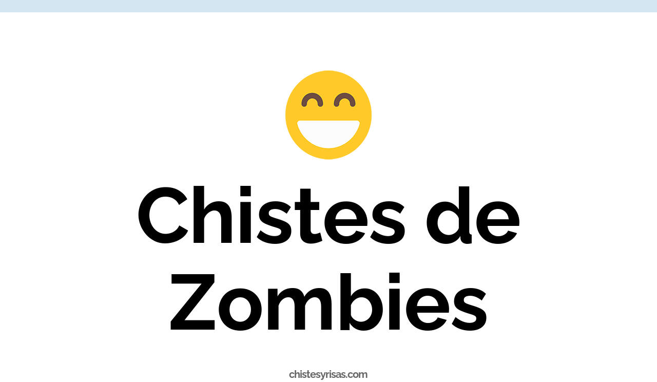 chistes de zombies