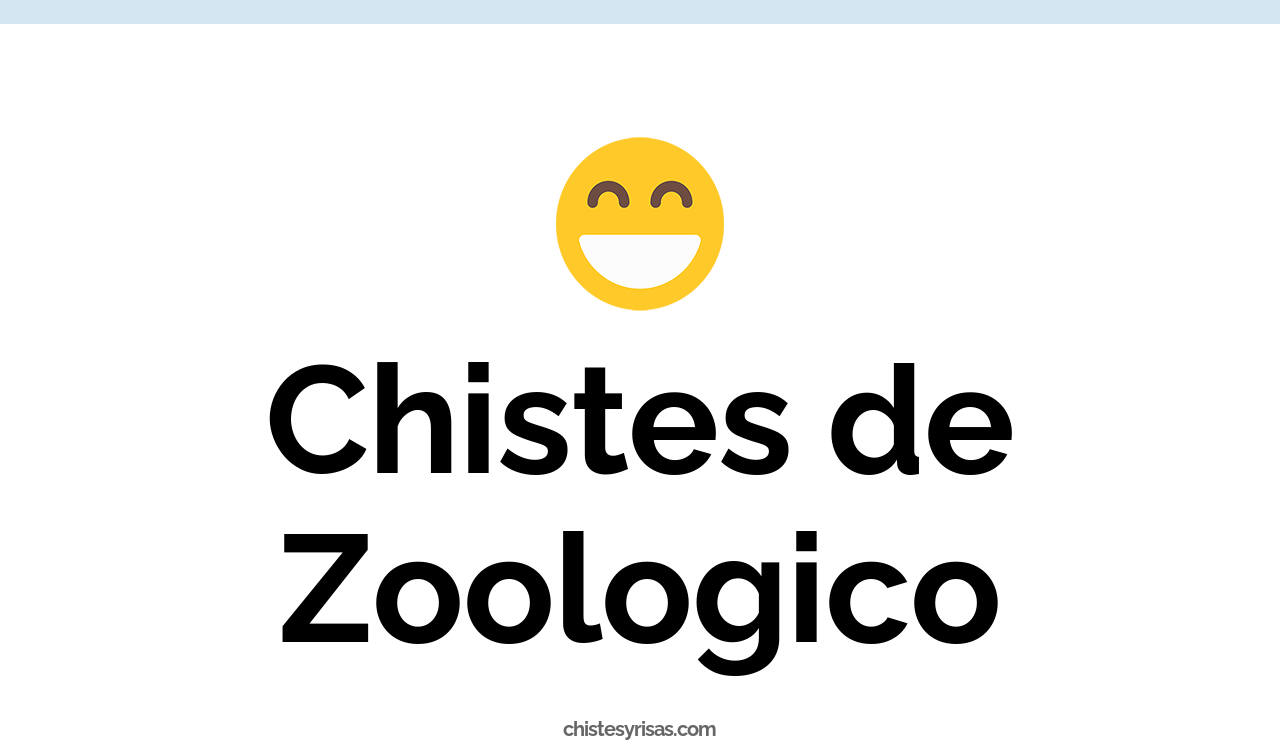 chistes de zoológico